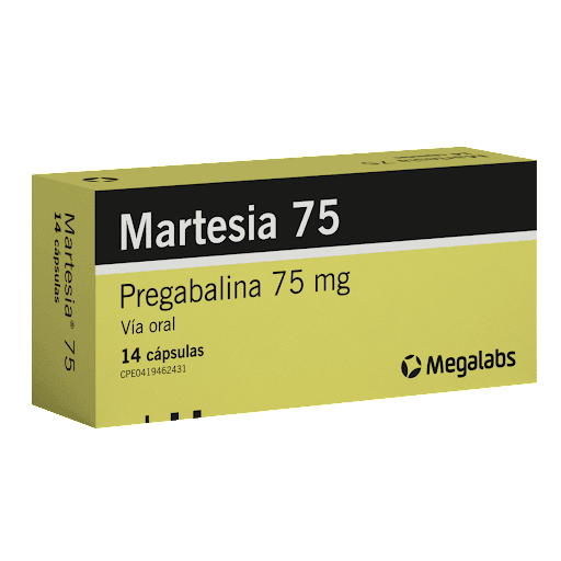 Foto de MARTESIA 75 MG X 14 CAPS ROEMMERS