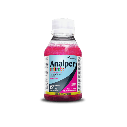 Foto de ANALPER 150 MG / 5 ML JBE PED X 120 ML LA SANTE