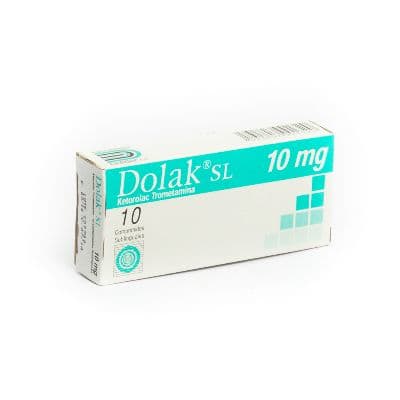 Foto de DOLAK SL 10 MG X 10 COMP DOLLDER