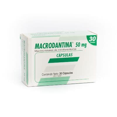 Foto de MACRODANTINA 50 MG X 30 CAP LAB FARMA