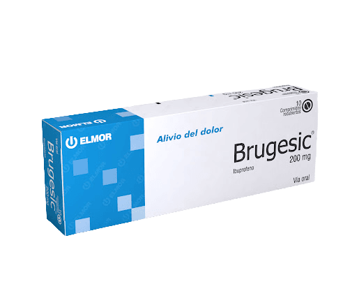 Foto de BRUGESIC 200 MG X 10 COMP ELMOR