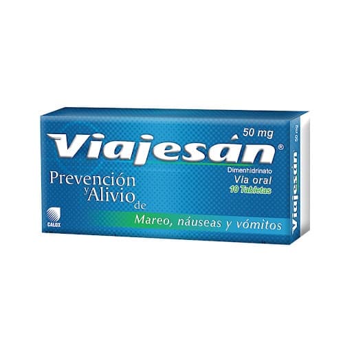 Foto de VIAJESAN 50MG X 10TAB CALOX