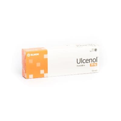Foto de ULCENOL 40 MG X 20 TAB ELMOR