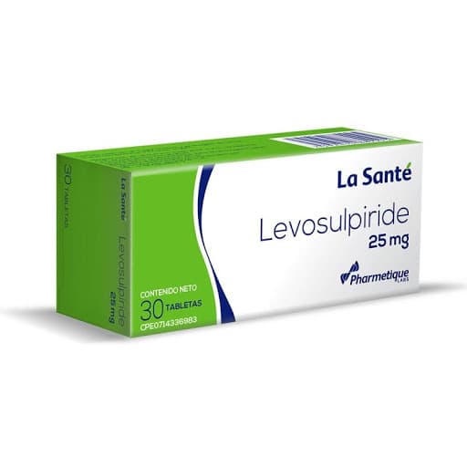 Foto de LEVOSULPIRIDE 25 MG X 30 TAB LA SANTE