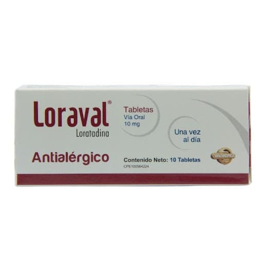 Foto de LORAVAL 10 MG X 10 TAB VALMORCA