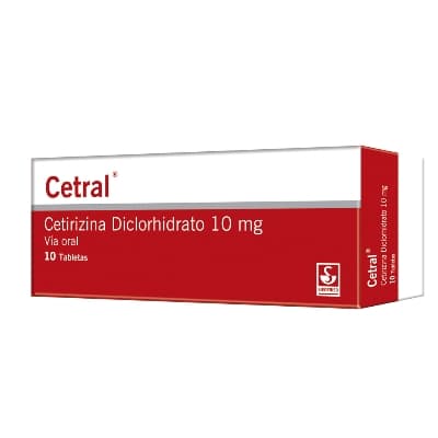 Foto de CETRAL 10 MG X 10 TAB SIEGFRIED