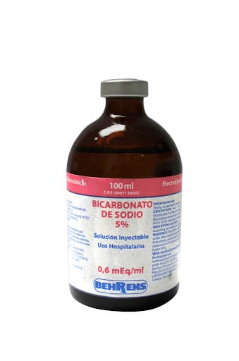 Foto de Bicarbonato de sodio 0,6 meq/ml 100ml behrens