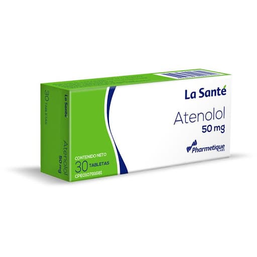 Foto de ATENOLOL 50 MG X 30 TAB LA SANTE