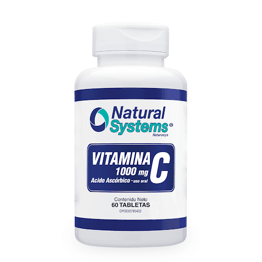 Foto de Vitamina c 1000mg x 60 tab natural systems