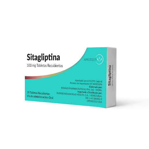 Foto de SITAGLIPTINA 100 MG X 30 TAB REC ANGELUS