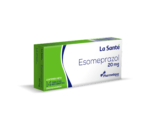 Foto de ESOMEPRAZOL 20 MG X 14 TAB REC LA SANTE