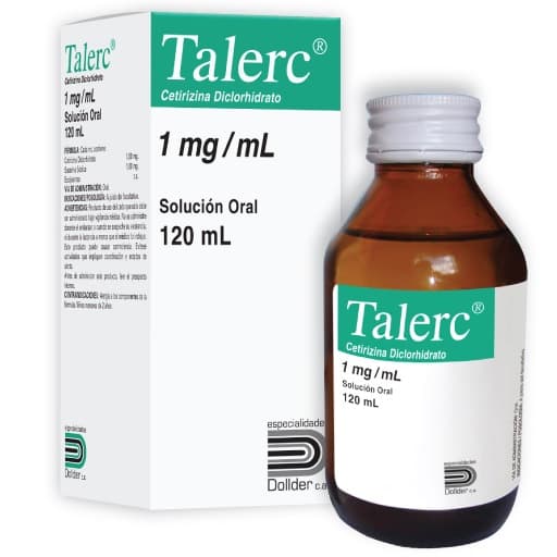 Foto de TALERC 1 MG / ML SOL ORAL X 120 ML  DOLLDER CA