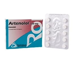 Foto de ARTENOLOL 100MG X 30 TAB RONAVA