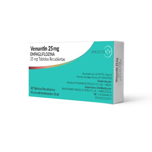 Foto de VEMANTIN 25 MG X 30 TAB REC ANGELUS