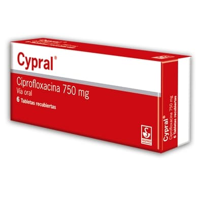 Foto de CYPRAL 750 MG X 6 TAB SIEGFREID