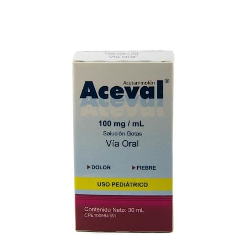 Foto de ACEVAL 100 MG / ML SOL GOTAS PED X 30 ML VALMORCA
