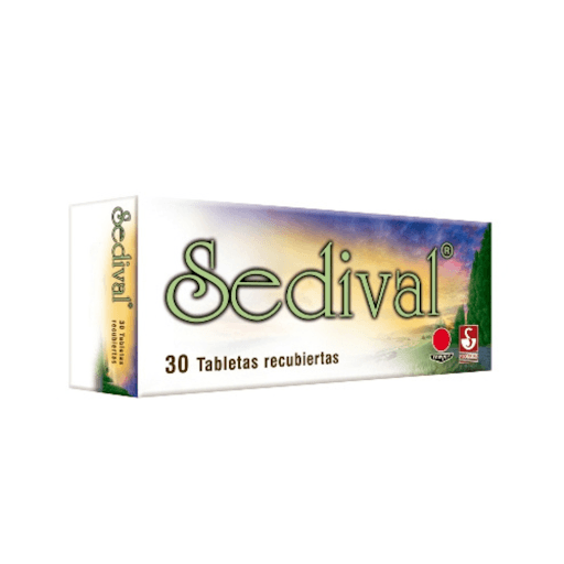Foto de SEDIVAL 100-50-50 MG X 30 TAB REC SIEGFRIED