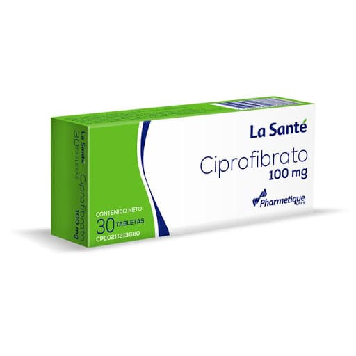 Foto de CIPROFIBRATO 100 MG X 30 TAB LA SANTE