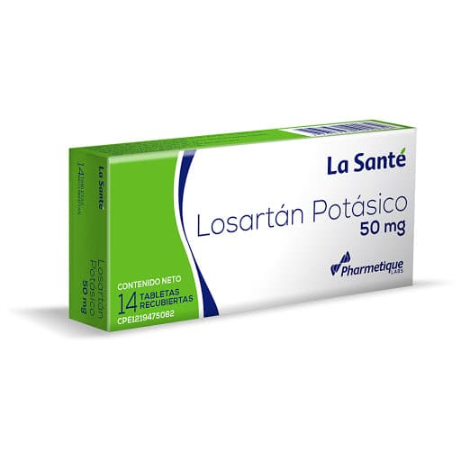 Foto de LOSARTAN POTASICO 50 MG X 14 TAB REC LA SANTE