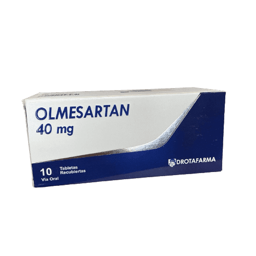 Foto de OLMESARTAN 40 MG X 10 TAB REC BLISTER DROTAFARMA