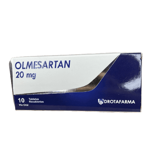 Foto de OLMESARTAN 20 MG X 10 TAB REC BLISTER DROTAFARMA