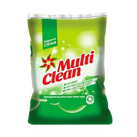 Foto de Detergente polvo frag citrica 400gr multi clean