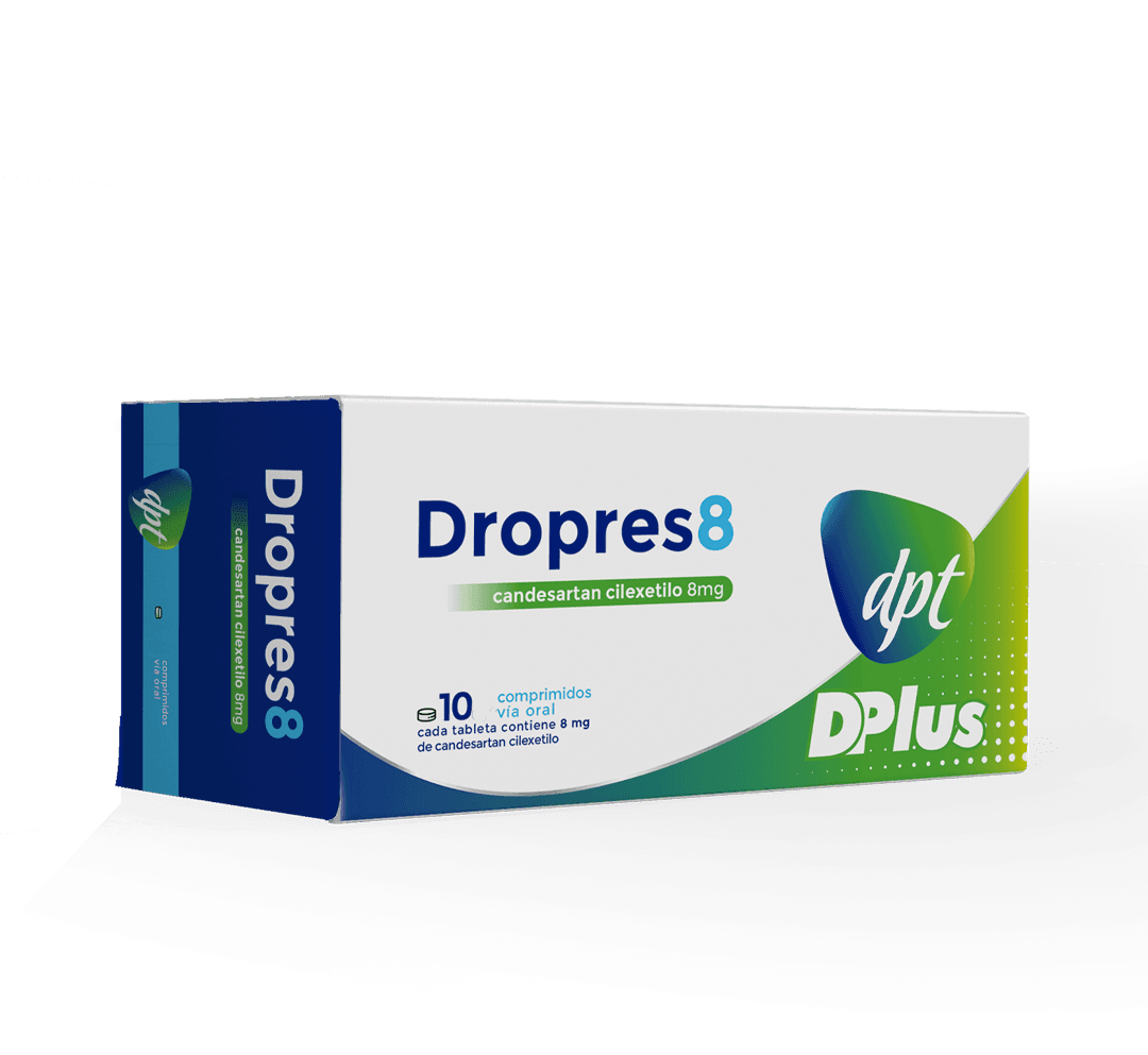 Foto de DROPRES 8 MG X 10 TAB CAJA DPT