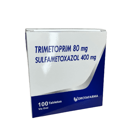 Foto de TRIMETOPRIM SULFAMETOXAZOL 80-400 MG X 10 TAB BLISTER DROTAFARMA