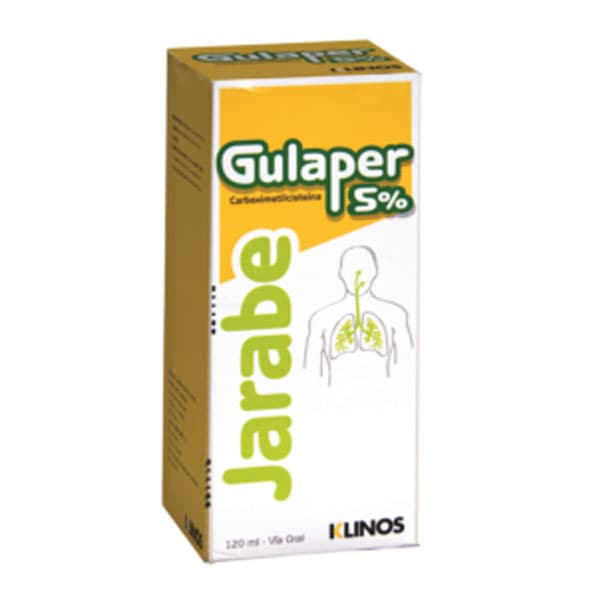Foto de GULAPER 250MG/5ML X 120ML KLINOS