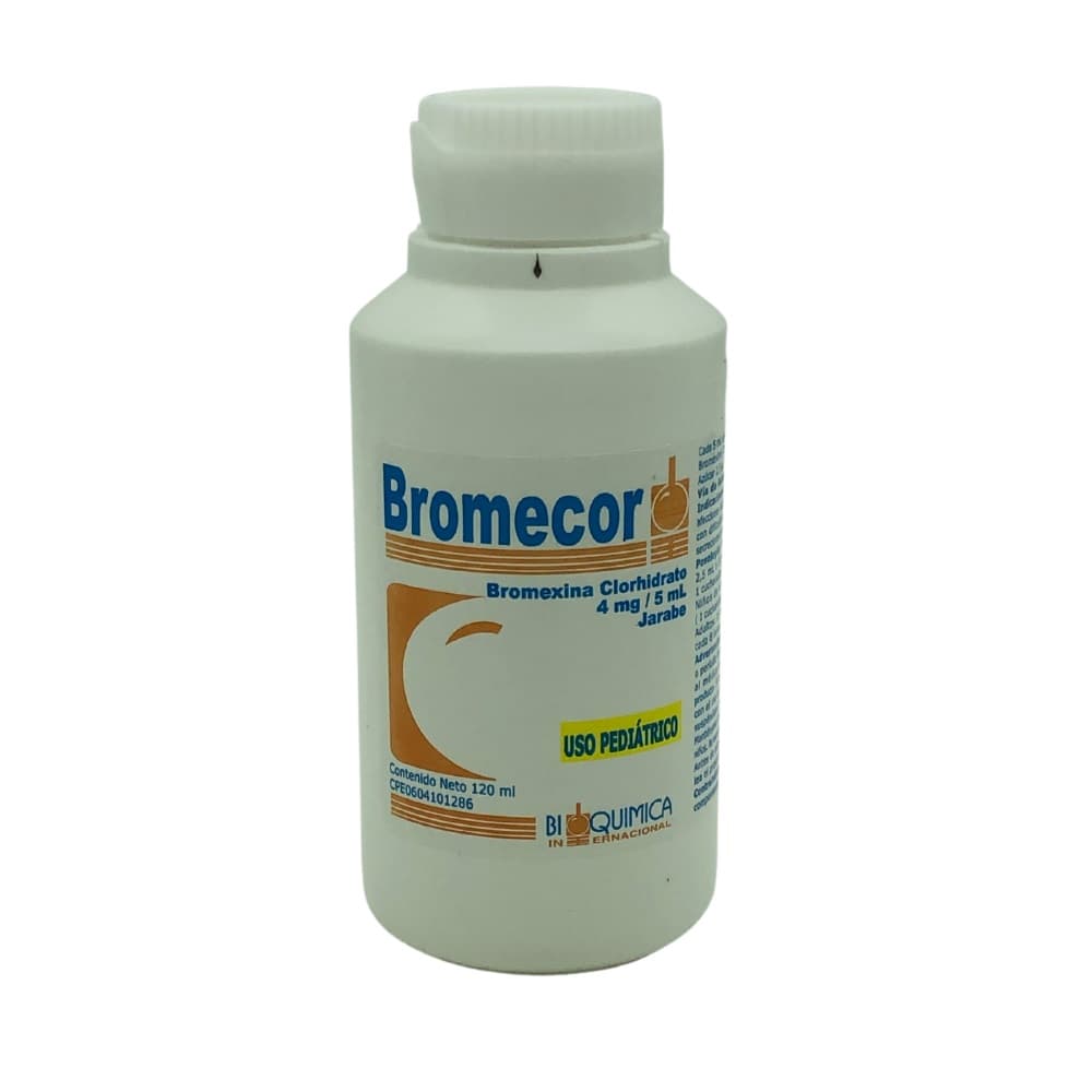 Foto de BROMECOR PED 4 MG/ 5 ML X 120 ML BIOQUIMICA