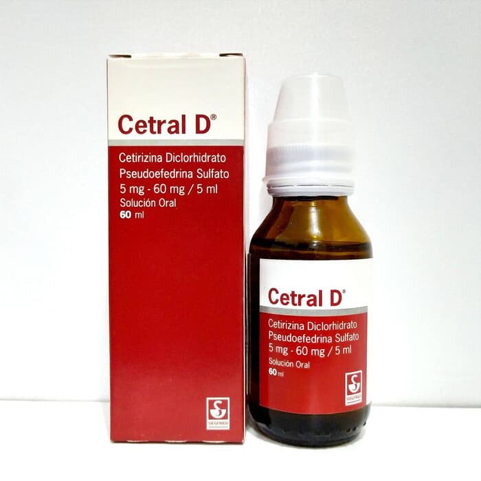 Foto de CETRAL D 5-60 MG /5 ML X 60ML MEYER