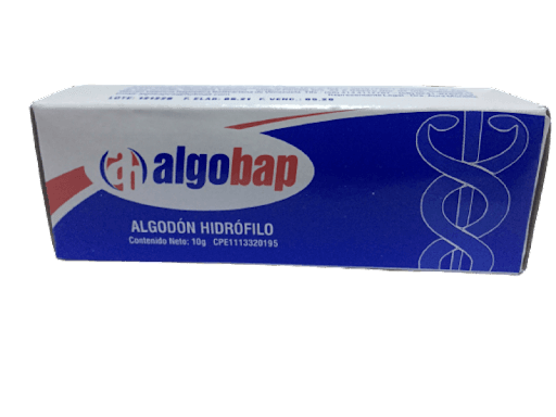 Foto de ALGODON HIDROFILO X 10 G ALGOBAP
