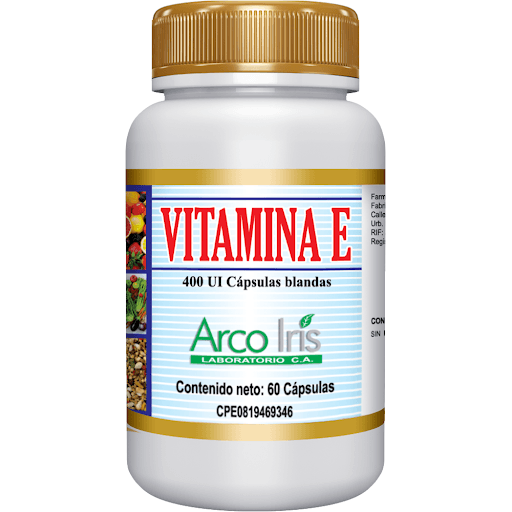 Foto de Vitamina e 400 iu x 60 caps arco iris