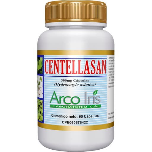 Foto de CENTELLASAN 300MG X 90 CAP ARCO IRIS