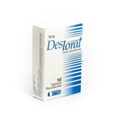 Foto de DESLORAT 5 MG X 10 TAB LAB OFTALMI