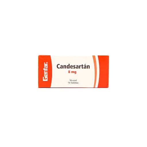 Foto de CANDESARTAN 8 MG X 14 TAB GENFAR