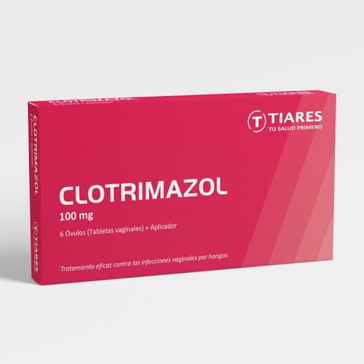 Foto de Clotrimazol 100 mg x 6 ovulos tiares